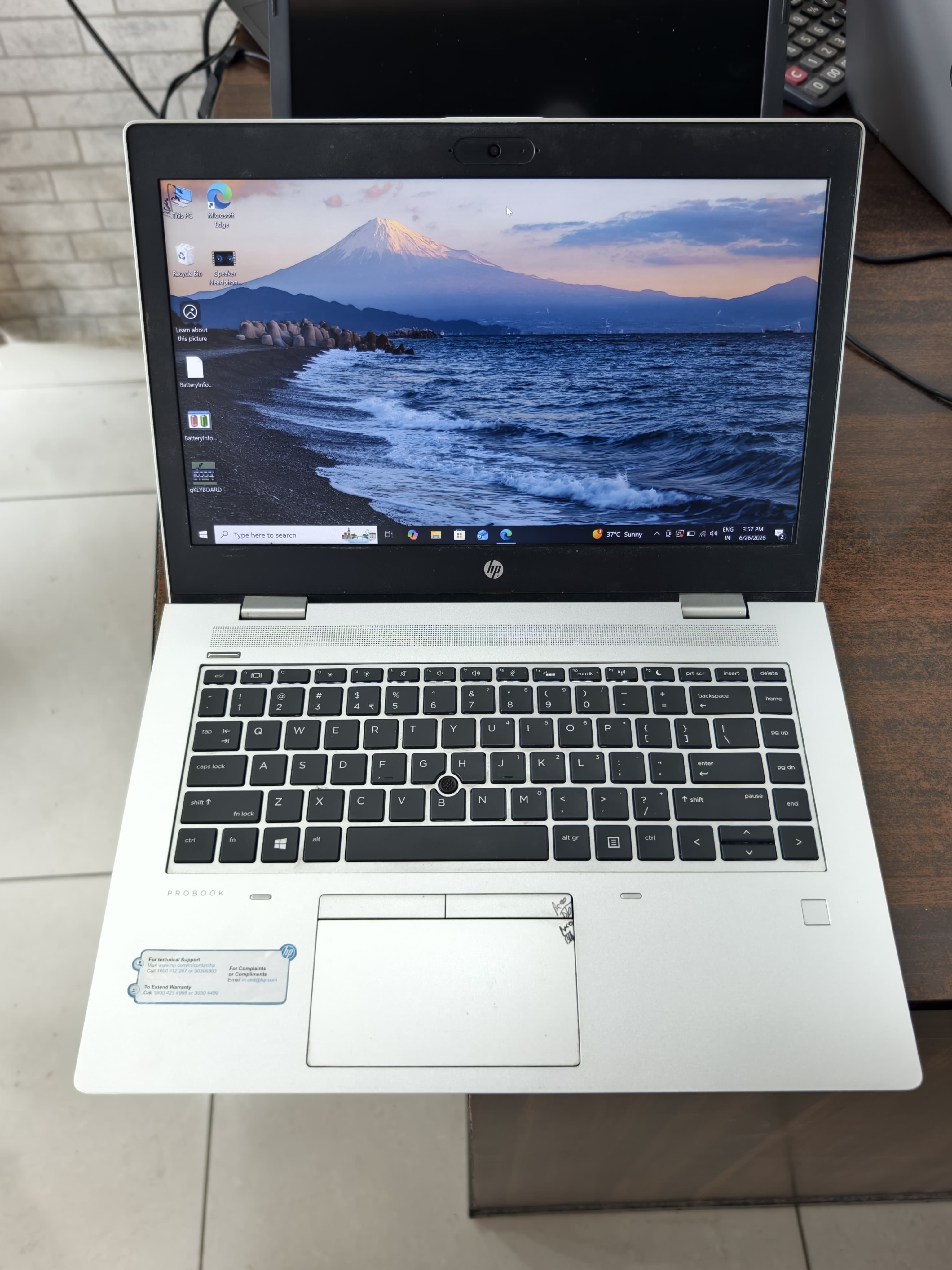 HP ProBook Laptop | Intel Core i5 8th Gen | 8GB RAM | 256GB NVMe SSD |