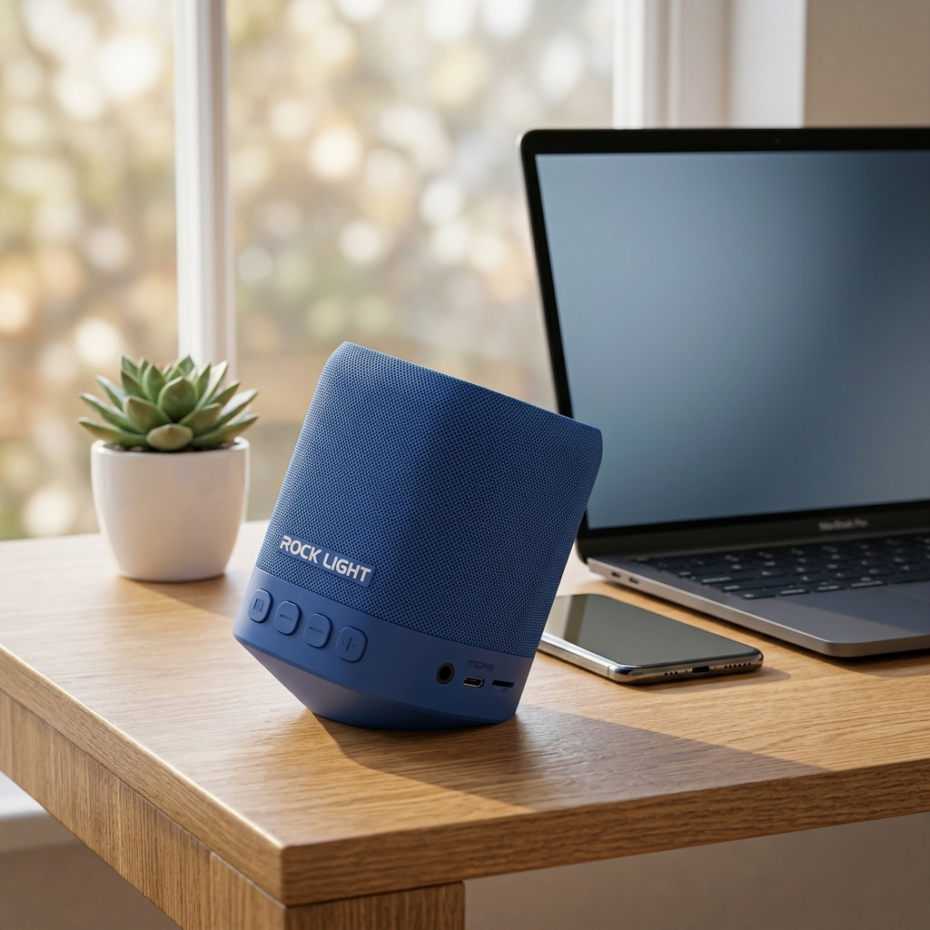 Rock Light S144 MIDAS TWS Wireless Bluetooth Speaker | Portable Mini Speaker | 4 Hours Playback